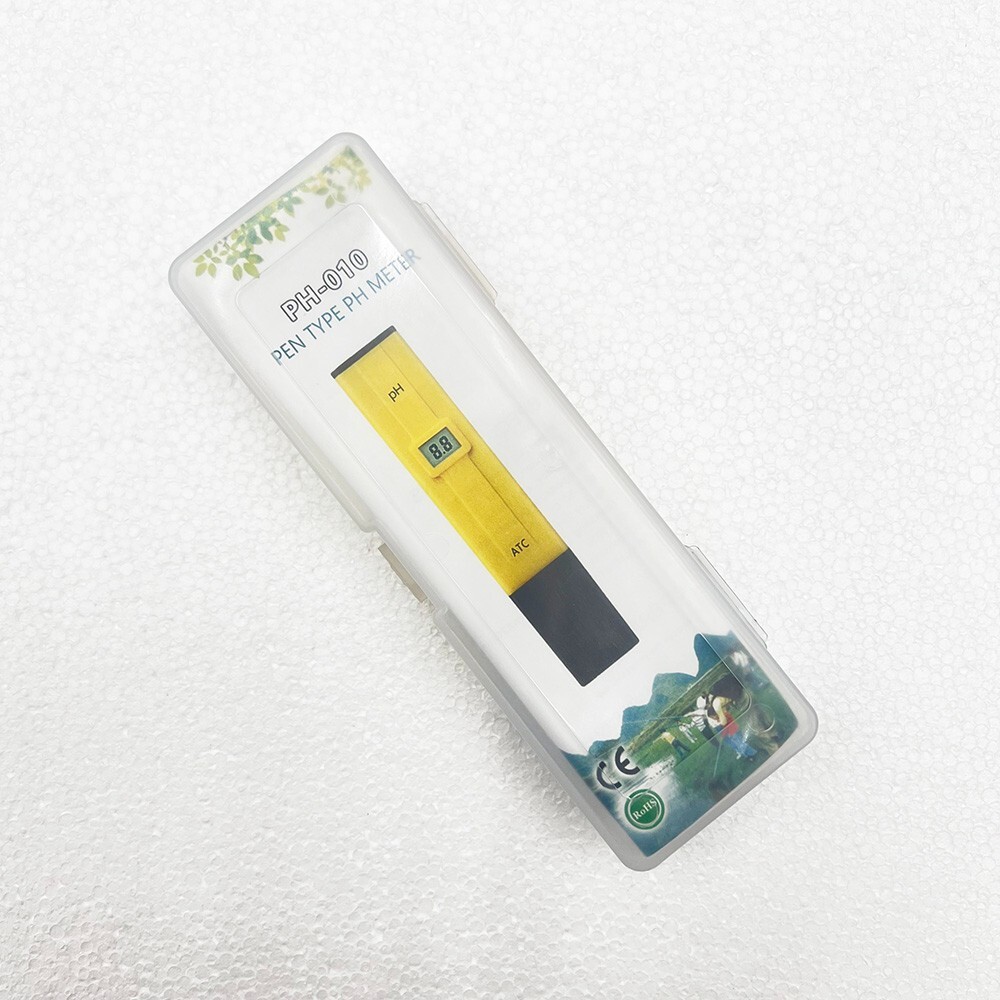 Digital pH Meter Tester 0.0-14.0 pH Range 0.1 pH Resolution ±0.1 pH Accuracy
