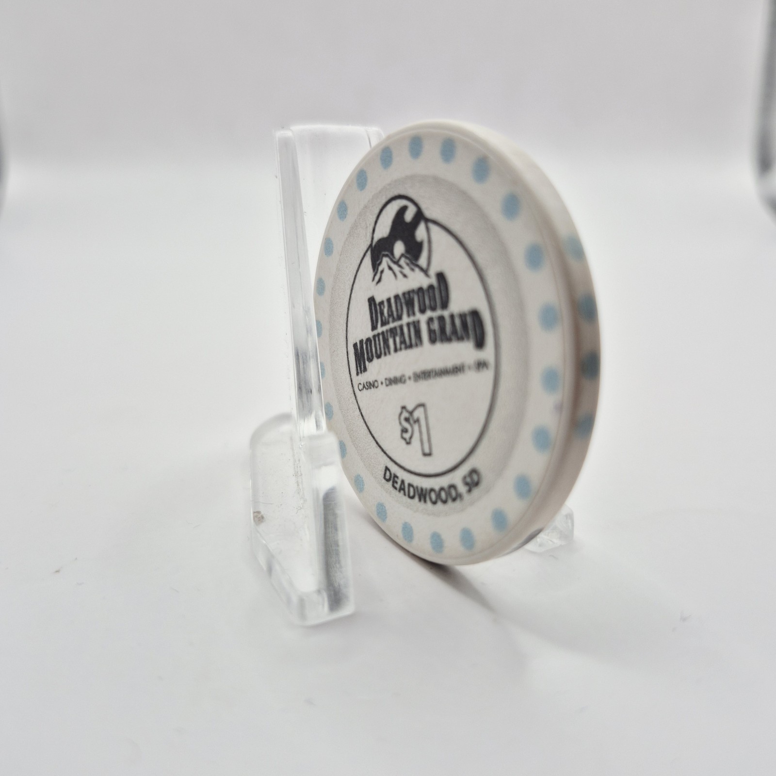 Deadwood Mountain Grand Casino Deadwood South Dakota 2018 $1 Casino Chip