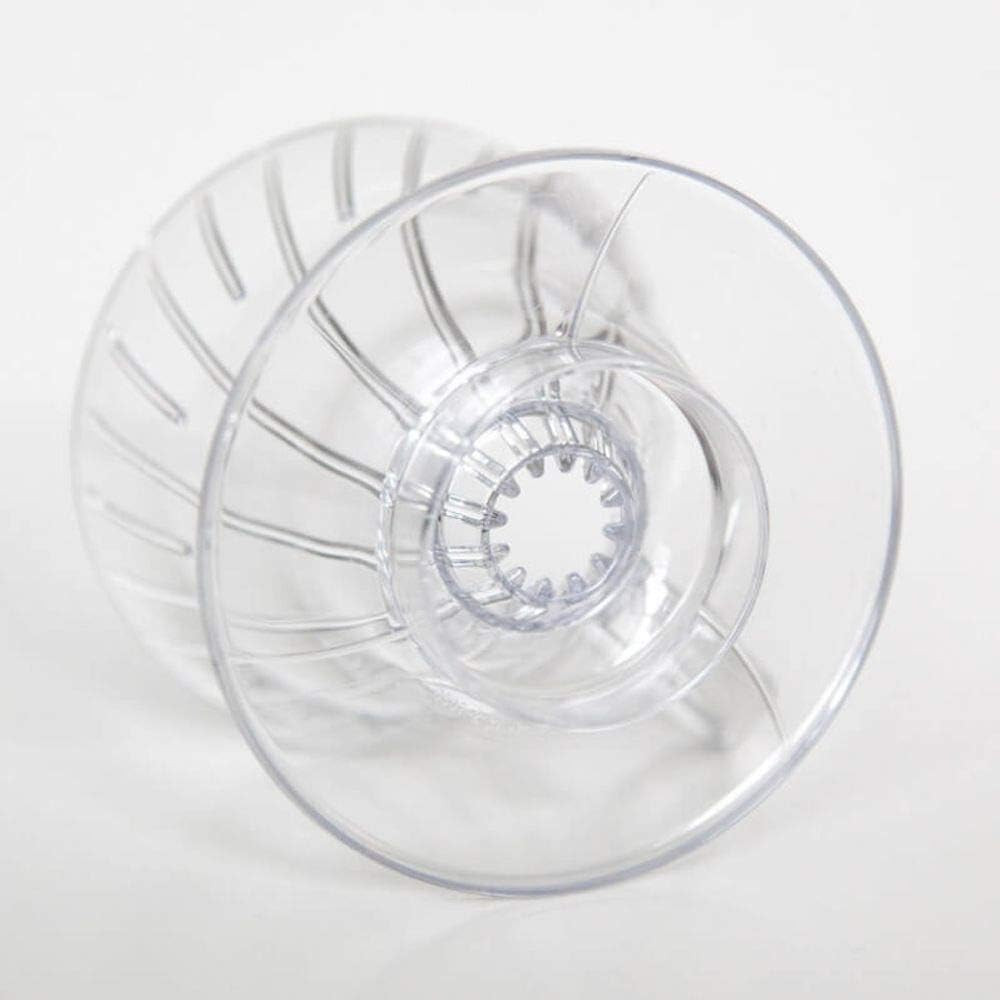 V60 Plastic Coffee Dripper, Size 02, Clear