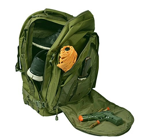 Explorer U.S. Military Level 3 TacticaI Backpack, Olive Drab, Large