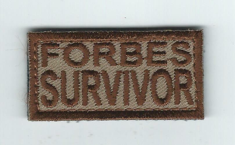 18th AIR REFUELING SQUADRON "Forbes Survivor" PPP patch
