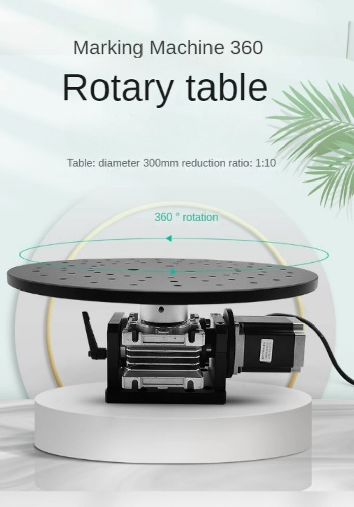360° Turntable Electric Turntable Marking Machine Engraving Machine Turntable