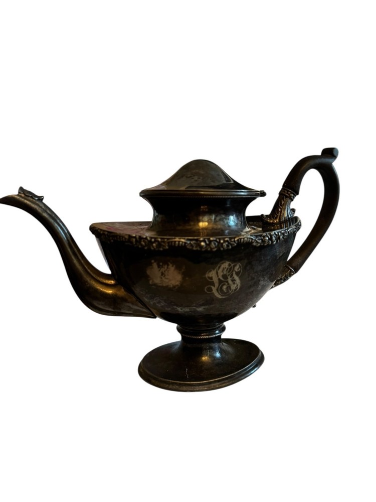 Antique E.G Webster Silver plated pitcher