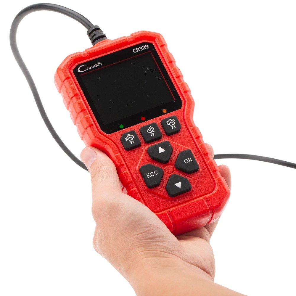 LAUNCH Creader CR329 Passenger Scan Tool OBD2 Diagnostic Battery Voltage Testing