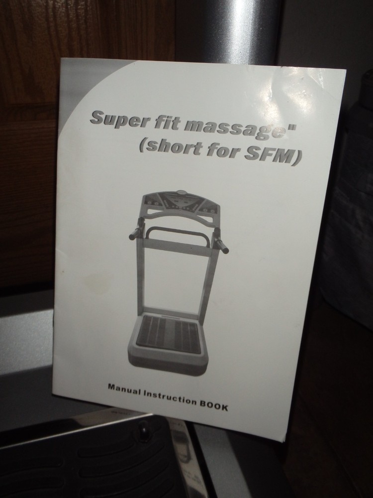 SFM Super Fit Massage Vibration Workout Machine