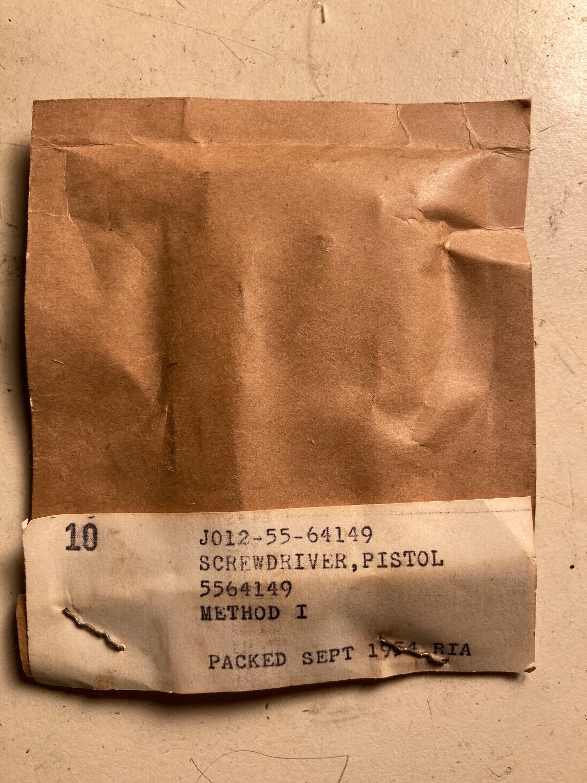 WW1 Colt 1911 , 1911a1 Takedown Tool Screwdriver -- Blued