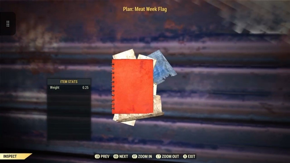 (Xbox) Meat Week Flag Plan