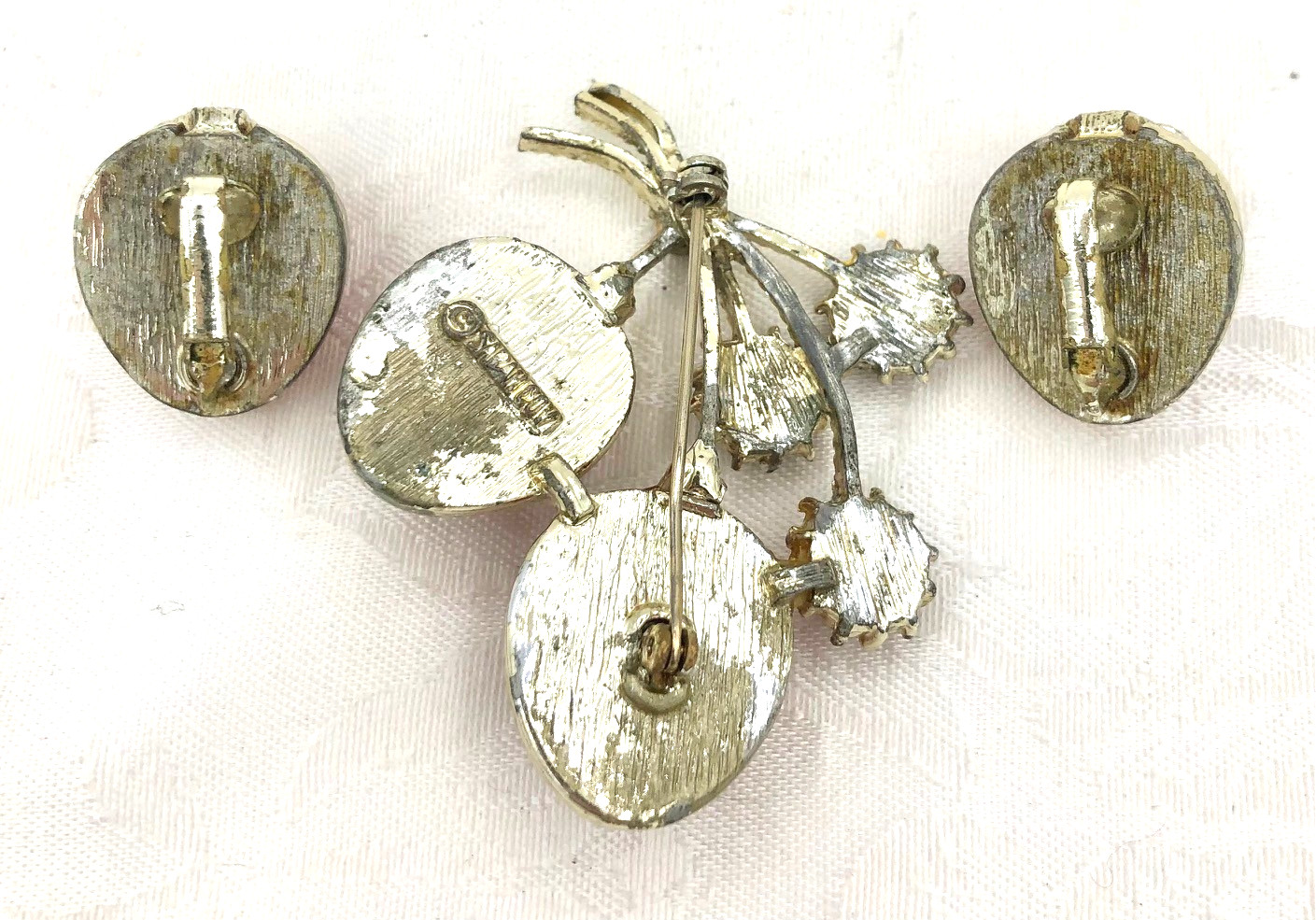 Vintage Sarah Coventry Necklace, Brooches and Earrings Lot of 10