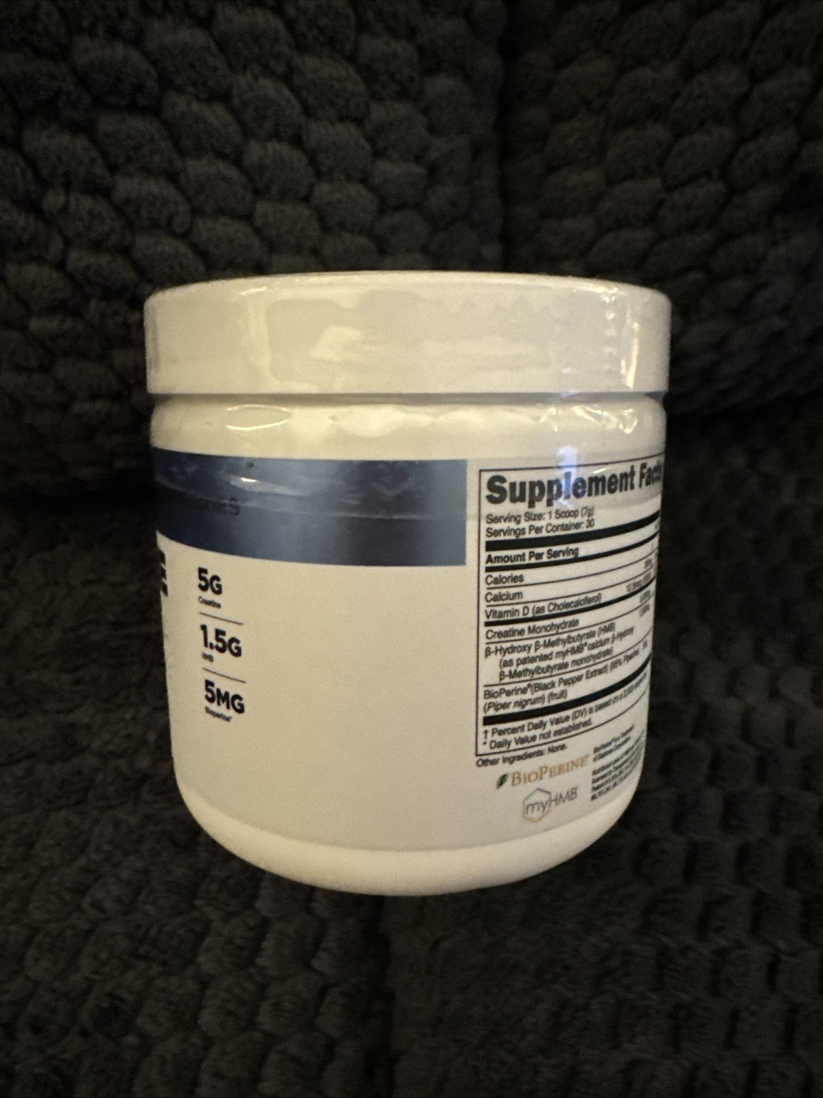 Transparent Labs Creatine HMB - Unflavored 30 Day - Exp: 12/26 - Factory Sealed