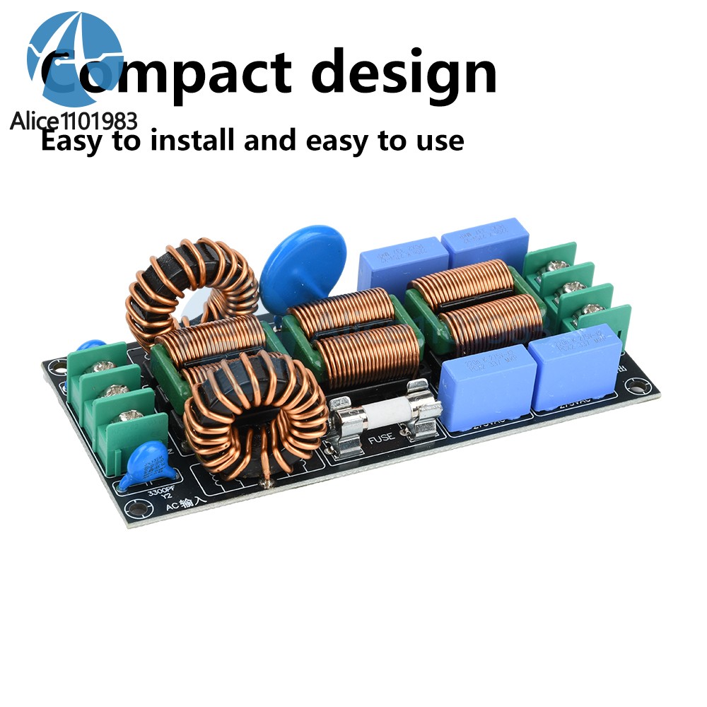 AC110-250V 4level Audio Power Supply EMI Electromagnetic Interference filter 16A