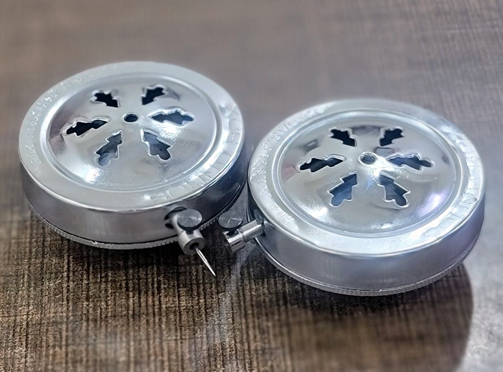 2 Pc Vintage Style Phonograph Soundbox Combo – Gramophone Head Replacement.