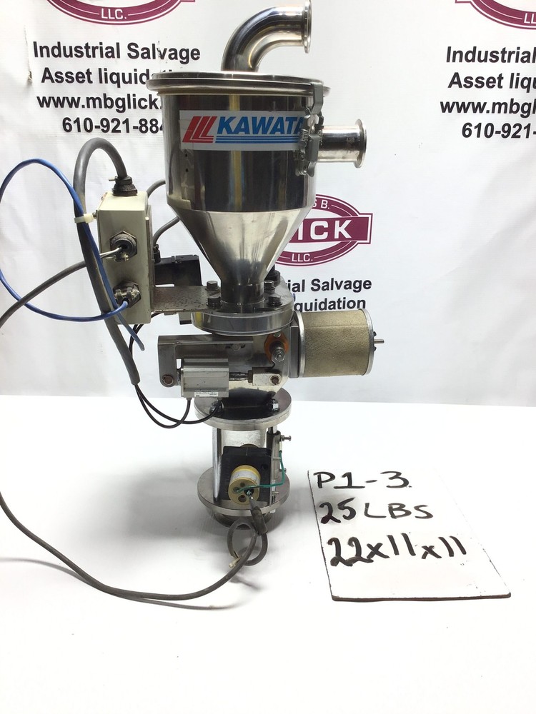 Kawata Dry Material Vacuum Loader Receiver Hopper