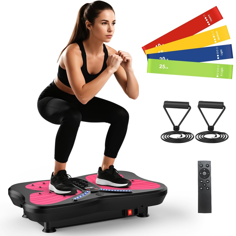 Vibration Plate Exercise Machine for Lymphatic Drainage, Vibration Machine fo...