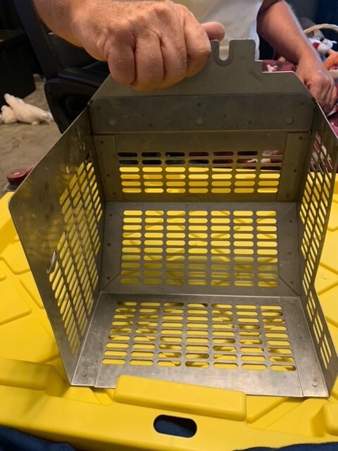 PATTY-O-MATIC PATTY MAKER SAFETY SHIELD, GOOD CONDITION