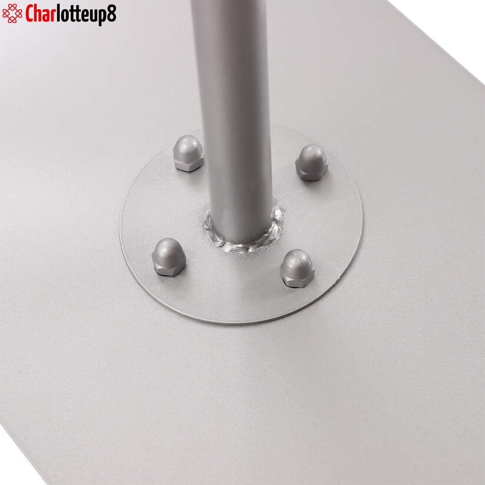 Silver Backdrop Stand Wedding Backdrop Stand Pipe Kit Party Decor Adjustable 3*6