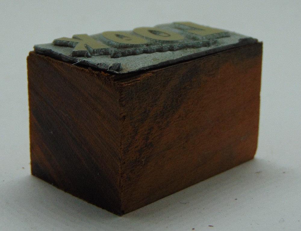 Printing Letterpress Printers Block Look