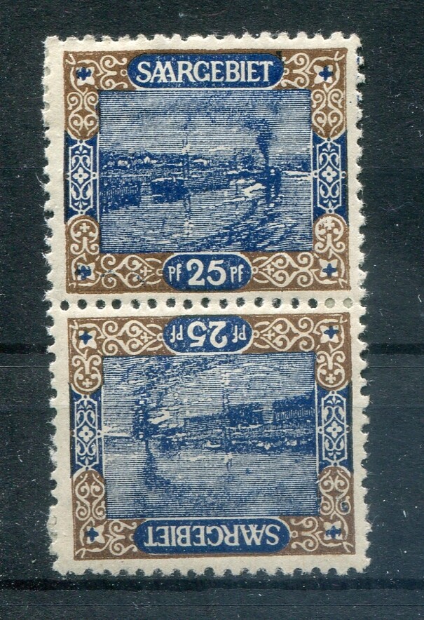 Saar Reverse Print 56KdrIII flawless * MH (79656