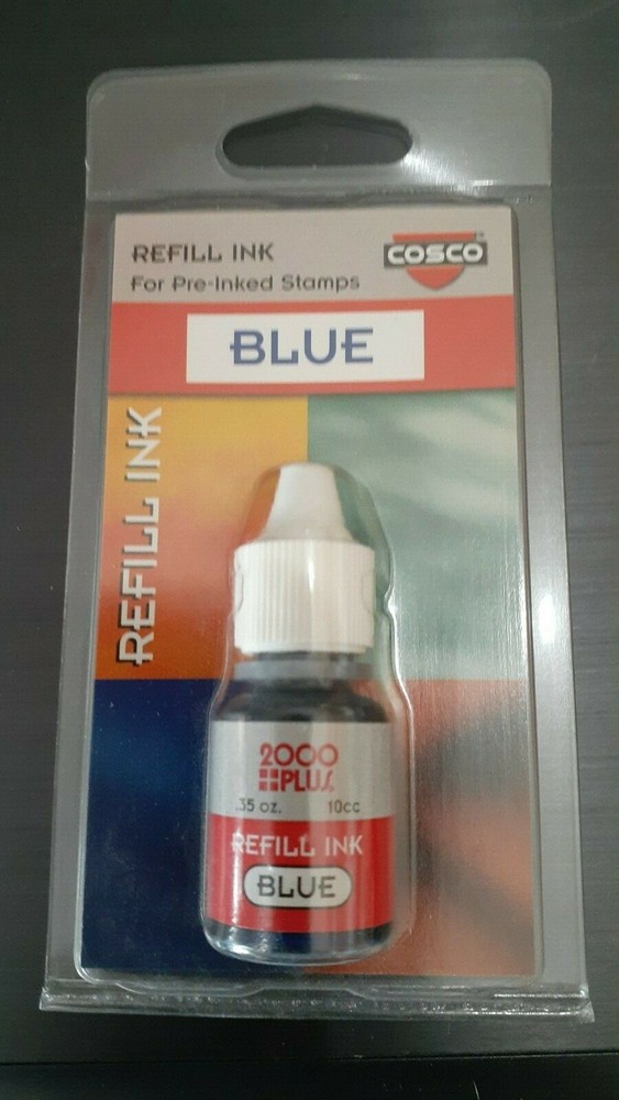 Cosco 2000 PLUS Blue Refill Ink .35oz