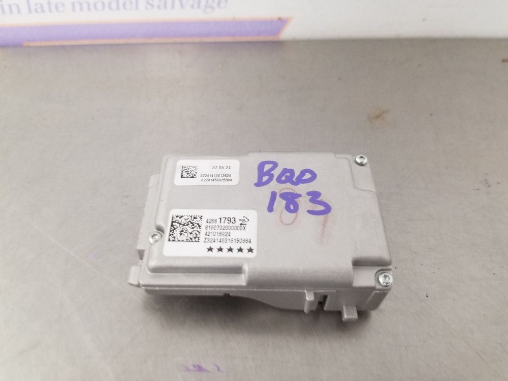 25 BUICK ENCORE GX ST FRONT INTERIOR CAMERA CONTROL MODULE 42881793