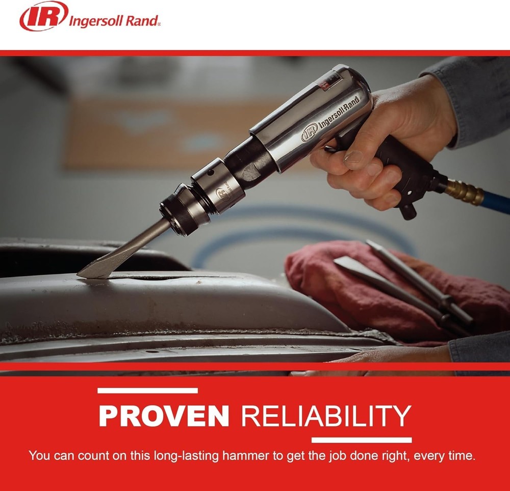 114GQC Air Hammer with 3-Piece Chisel Set