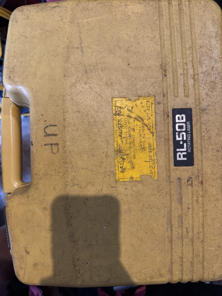Topcon Marksman RL-50B Sensor Horizontal Self Leveling Rotary LS-70B not Working