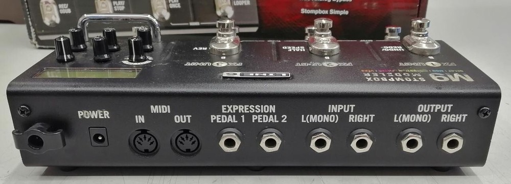 Line6 M9 Stomp box Modeler Multi-Effects Guitar Effect Pedal With Power Supply