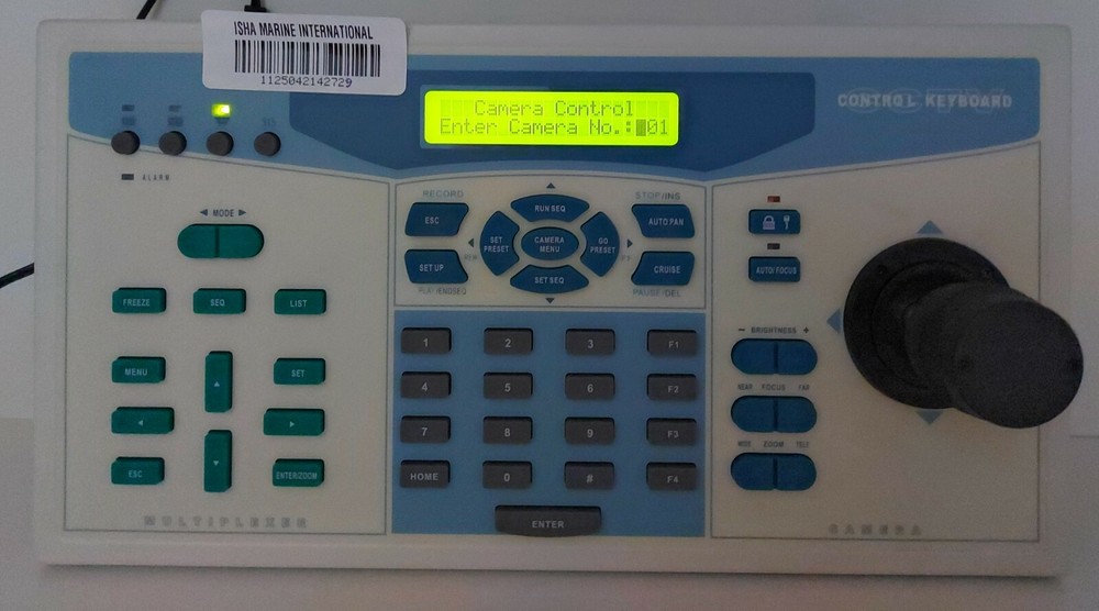 CCTV Control Keyboard D7313H D Joystick Dome And DVR Control IMI