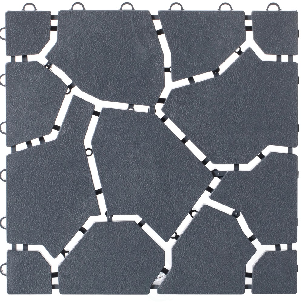 New Garden Path Track Interlocking Stone Look Design Pathway Tile Floor Paver