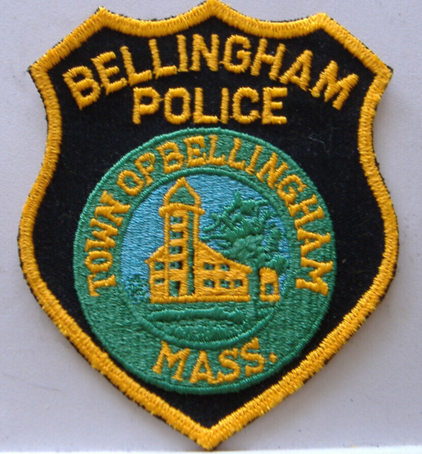 BELLINGHAM MASSACHUSETTS POLICE FABRIC PATCH