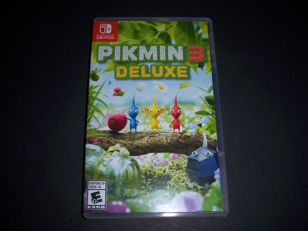 Authentic Box Case ONLY Replacement Nintendo Switch for Pikmin 3 Deluxe