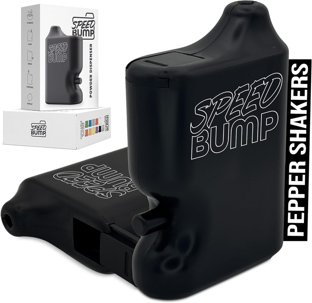 Portable Pepper Shaker (Black) - Versatile Seasoning Set, Multi Functional Salt