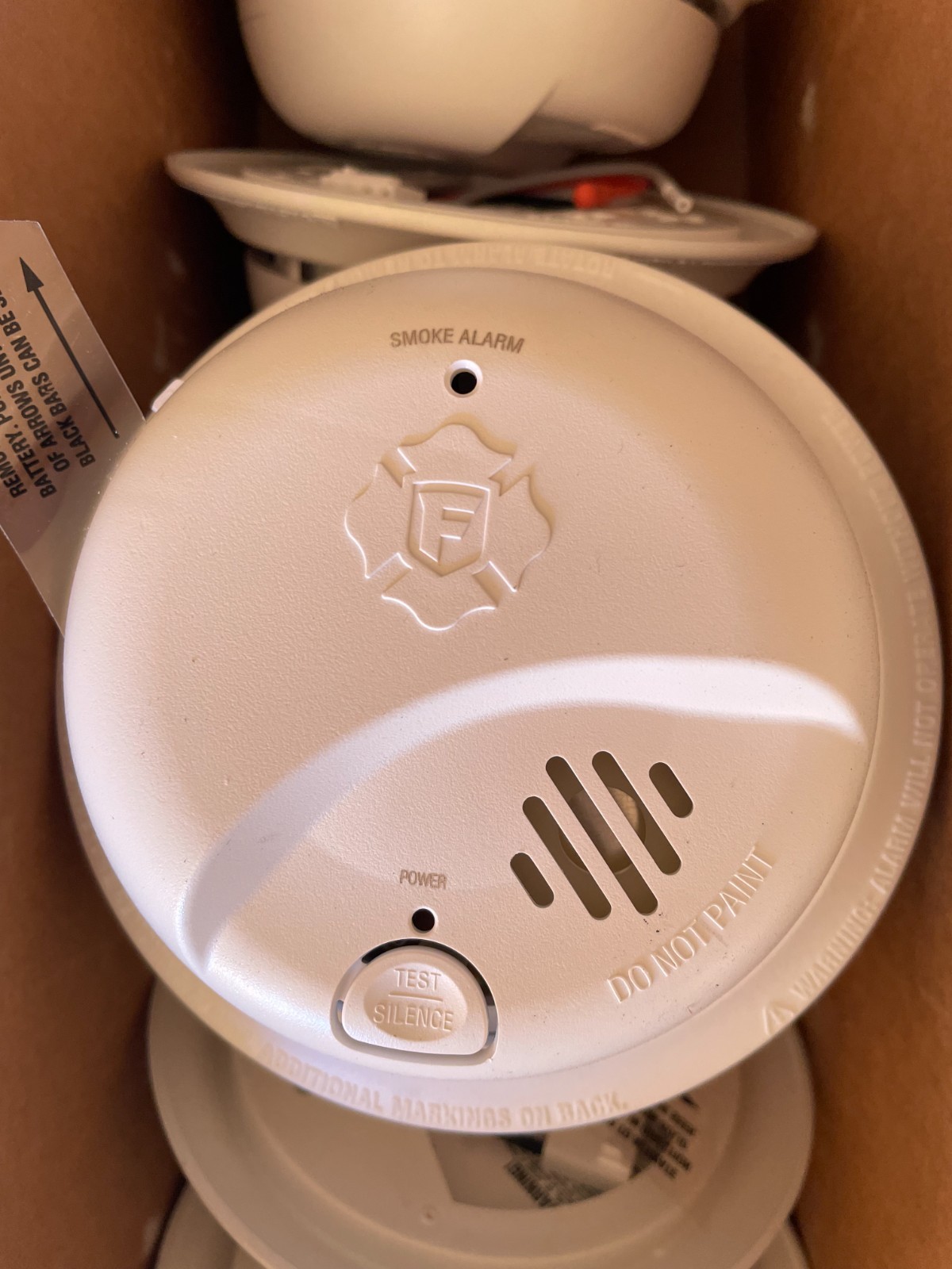 BRK SMI100-AC Hardwire Smoke Alarm W/ Battery Backup 12 Pack New