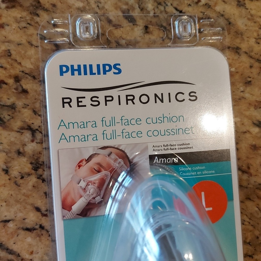 Philips Respironics LARGE Amara Full Face Replacement Cushion Sealed FREE SHIP