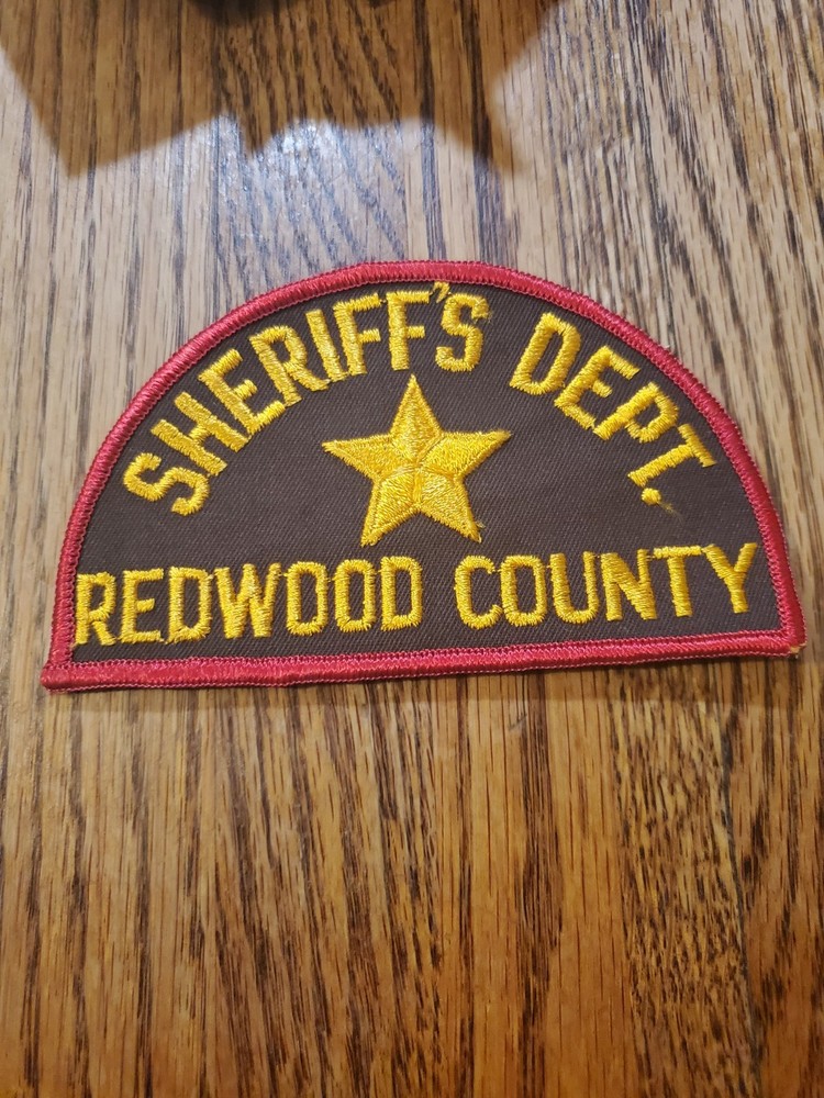 Vintage Redwood County Sheriff's Department patch