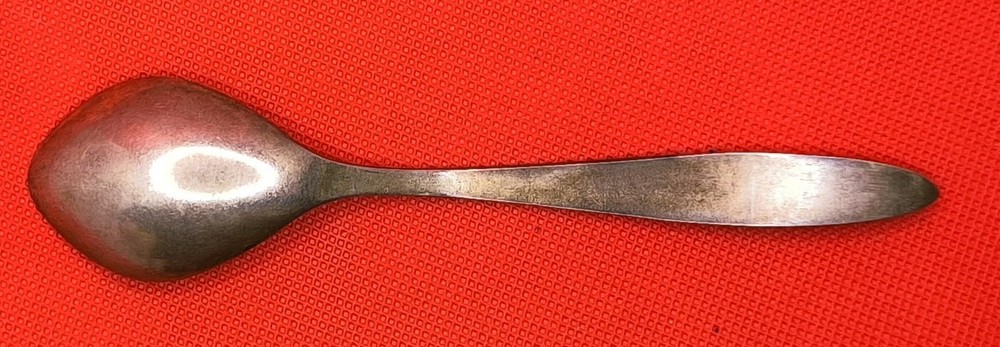 Tea Spoon Set Vintage Soviet Silver Original about 1970's