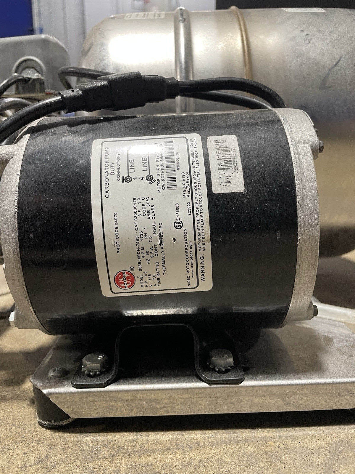 McCann's 2.0 Econo Booster, MTJ 4.4 Gallon Water Booster System 03-19 Soda