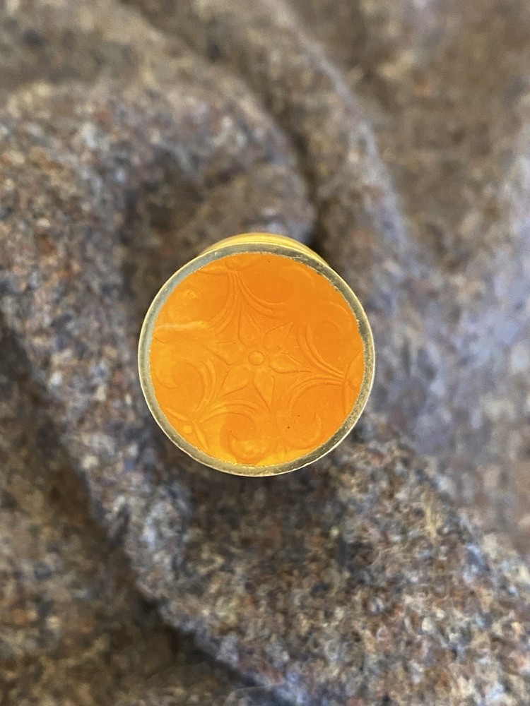 Aksel Holmsen Norway Silver Plate and Enamel Tongs