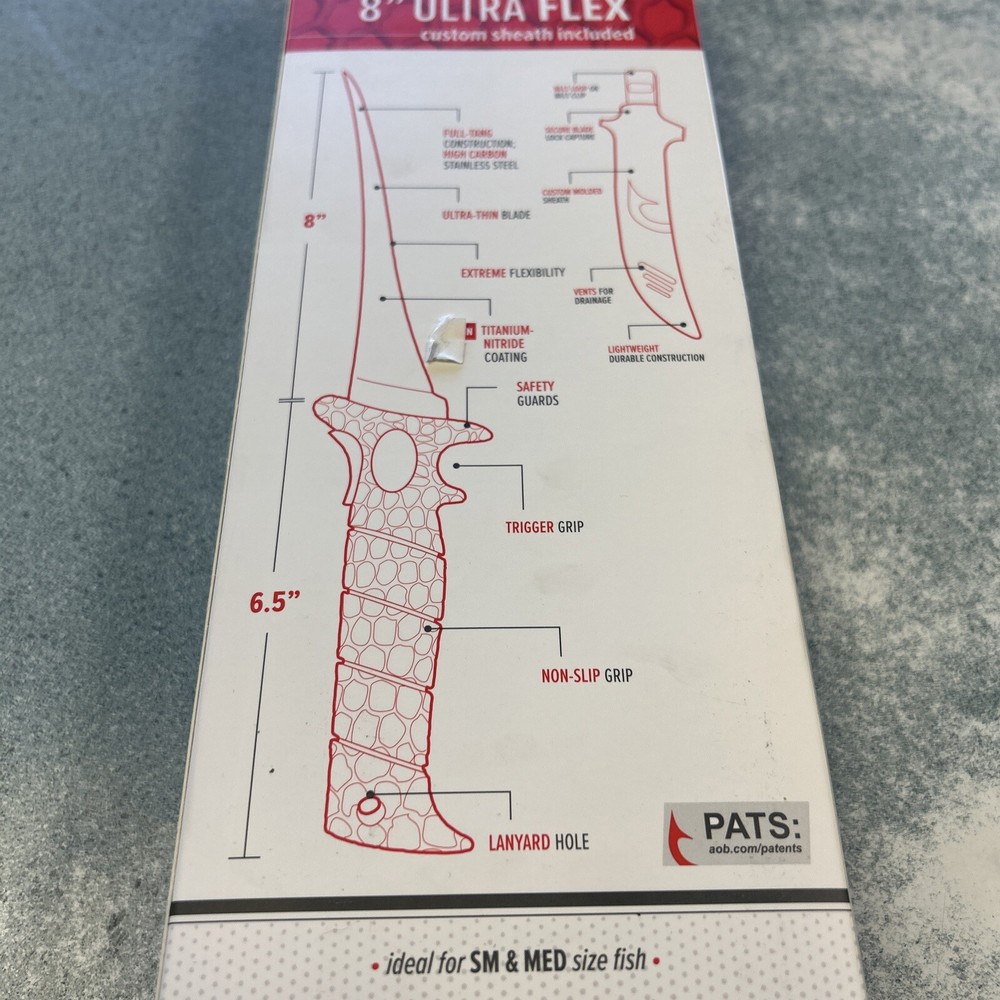 Bubba 8" Ultra Flex Fillet Knife