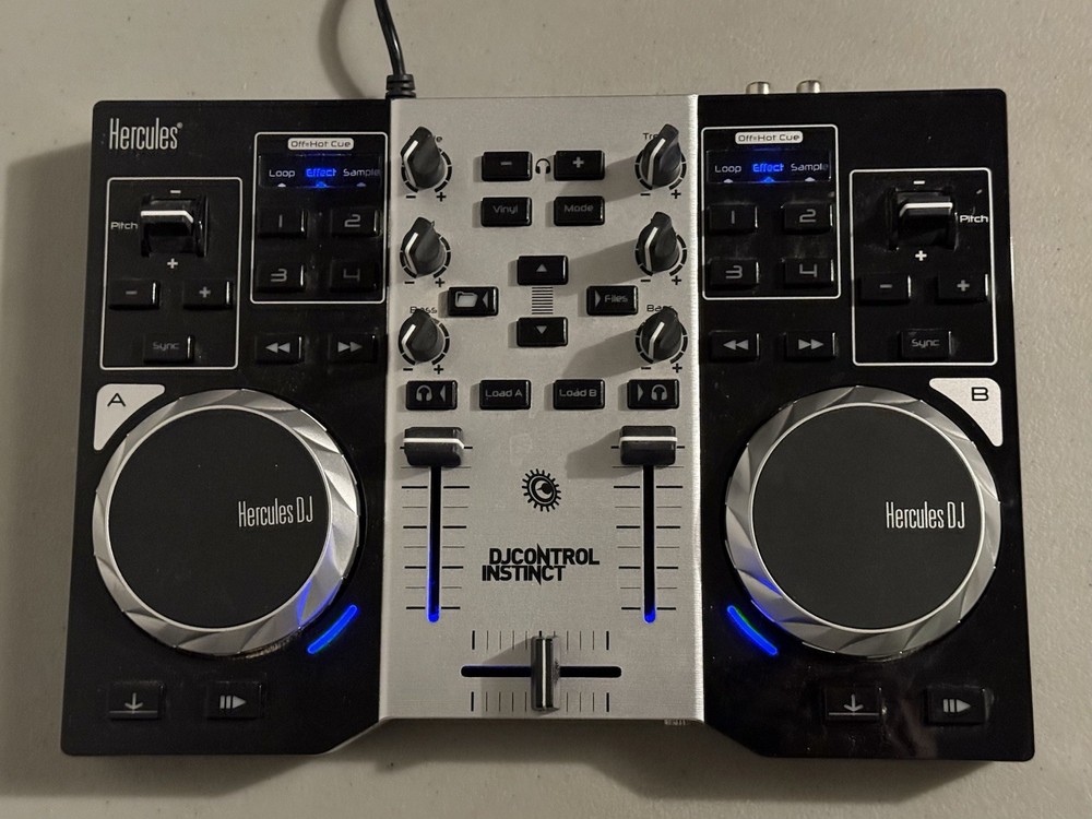 Hercules DJControl Instinct Portable USB DJ Controller PC/Mac DJ