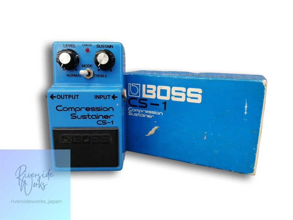 BOSS CS-1 Compression Sustainer Effect Pedal Used