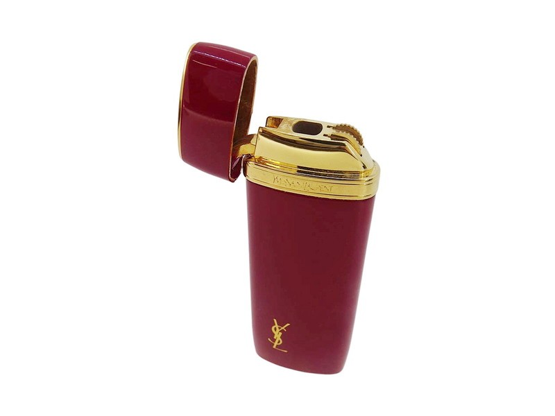 SAINT LAURENT lighter Red gold Women Authentic secondhand