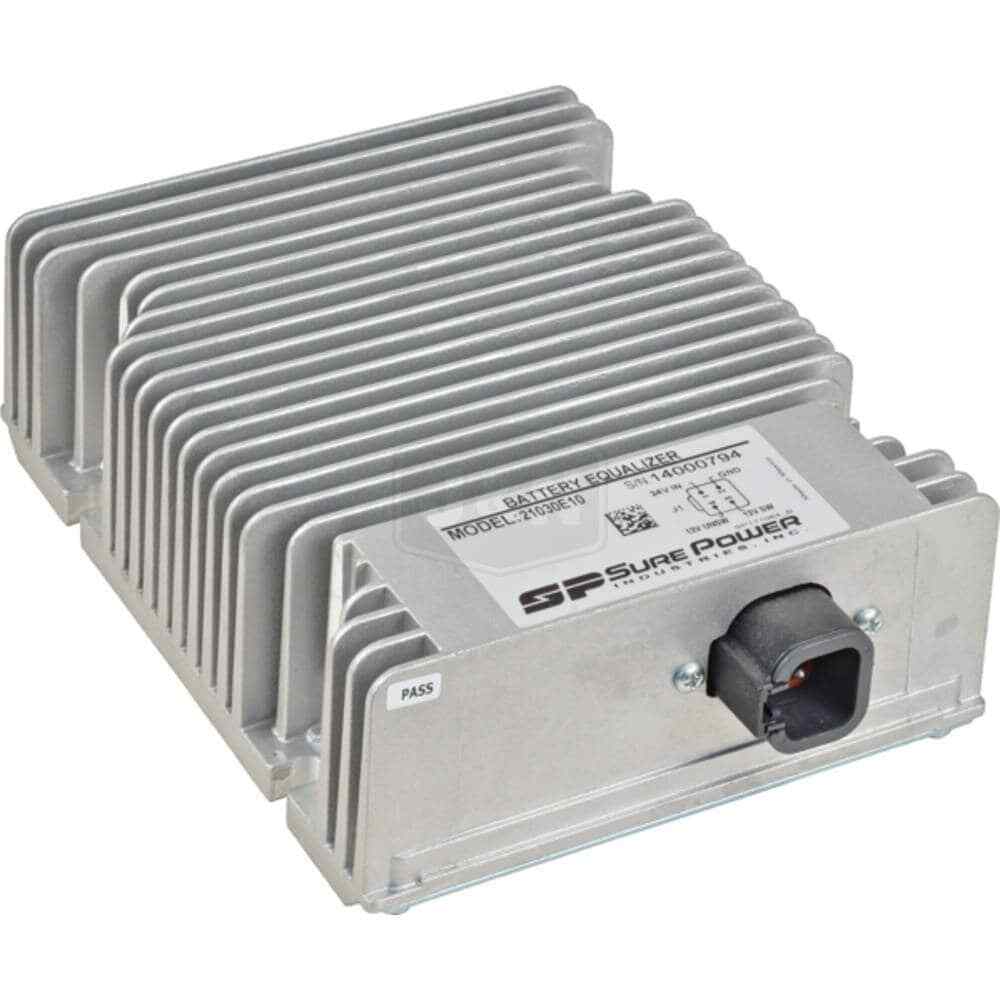 30A Power Equalizer 24VDC to 12VDC Switched & Unswitched Output
