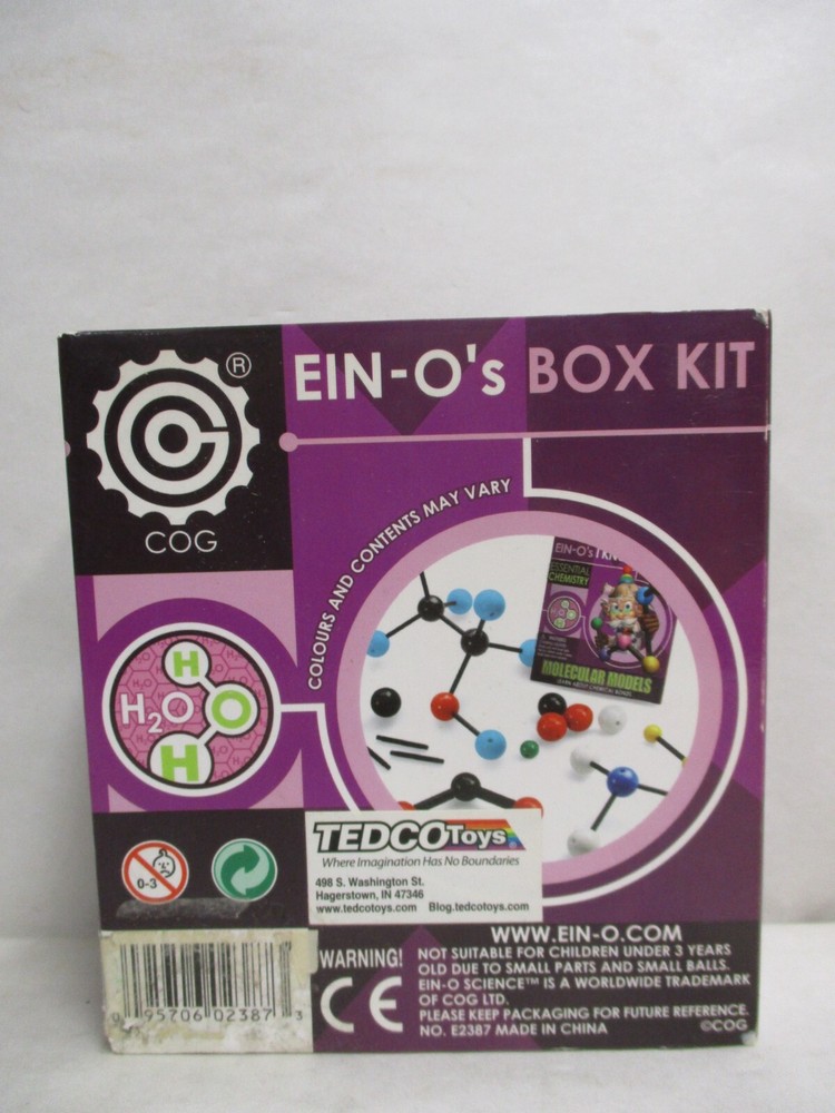 COG Ein-O's Box Kit Essential Chemistry Molecular Models Educational Models Toy