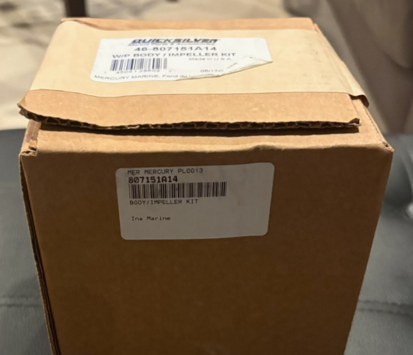 OEM Quicksilver Mercruiser Body/Impeller Kit # 46-807151A14 NEW