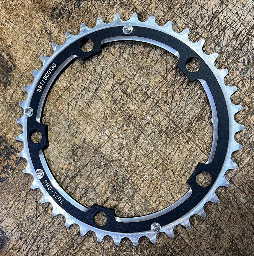 39T Chainring Road Bike  - 130BCD Shimano FSA Sram  - BRAND NEW - 39 Tooth