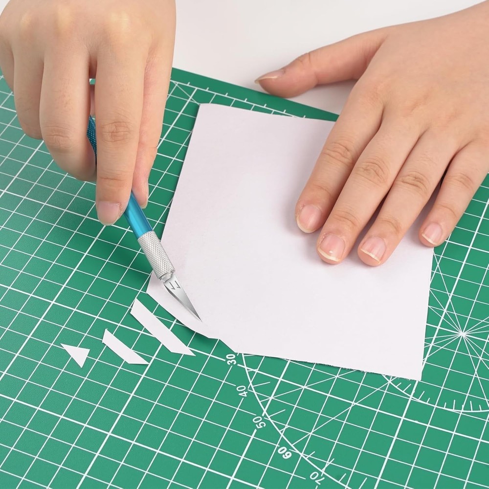 Compact Self-Healing Mat - 8x6 Double-Sided Cutting Solution for All Crafts