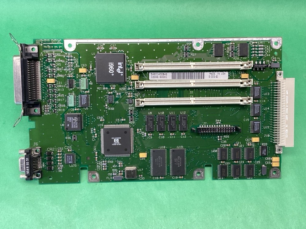 HP LaserJet 4P Laser Printer Main Logic Formatter Board - POWERS ON - UNTESTED