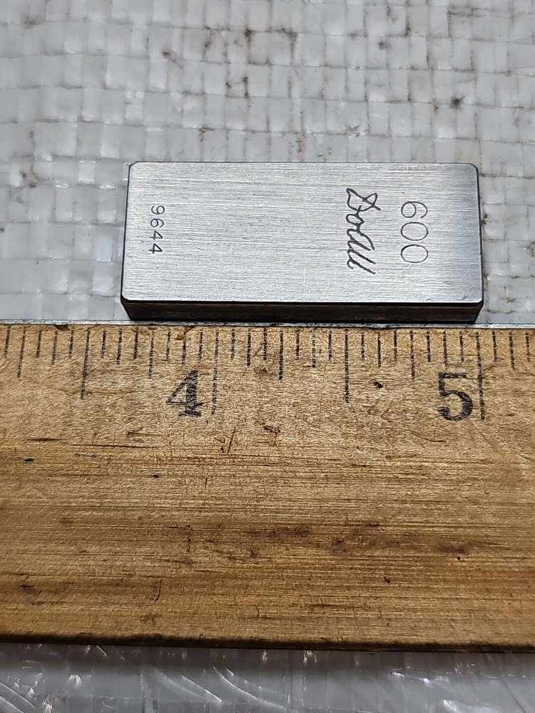 DoALL .600" RECTANGULAR GAGE BLOCK NO. 9644