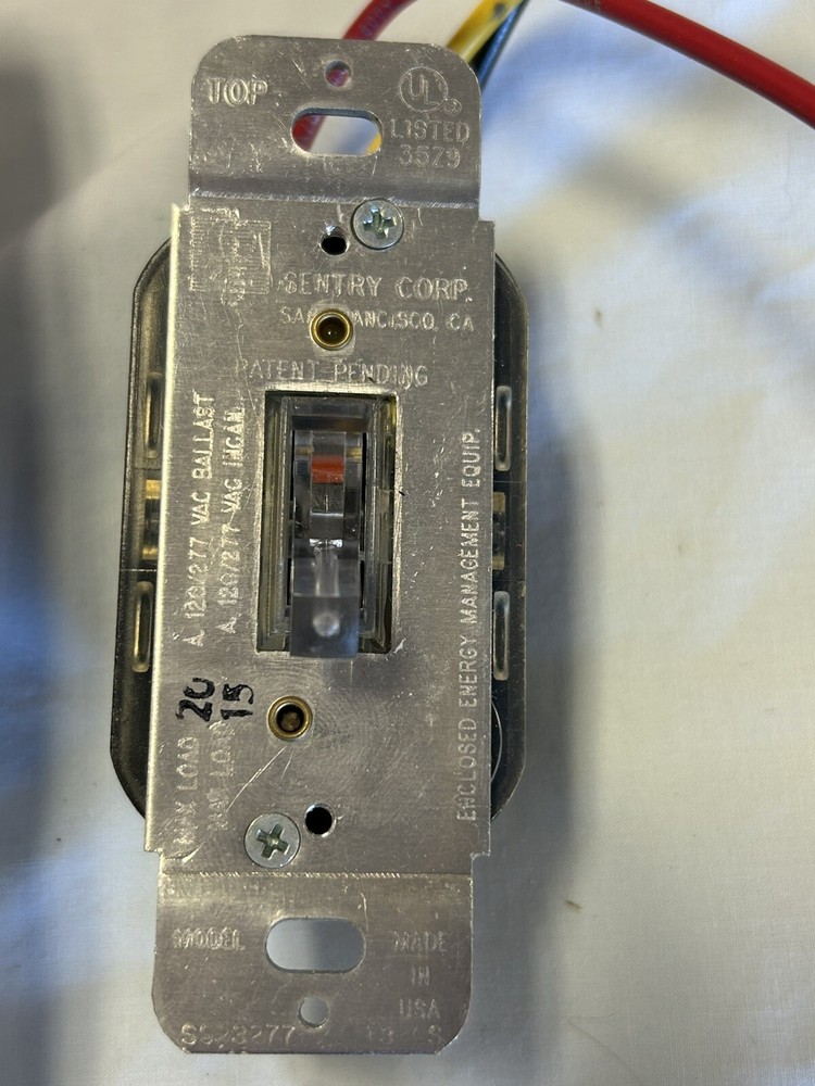 Sentry LLC Sentry Switch SS Clear Toggle #23277