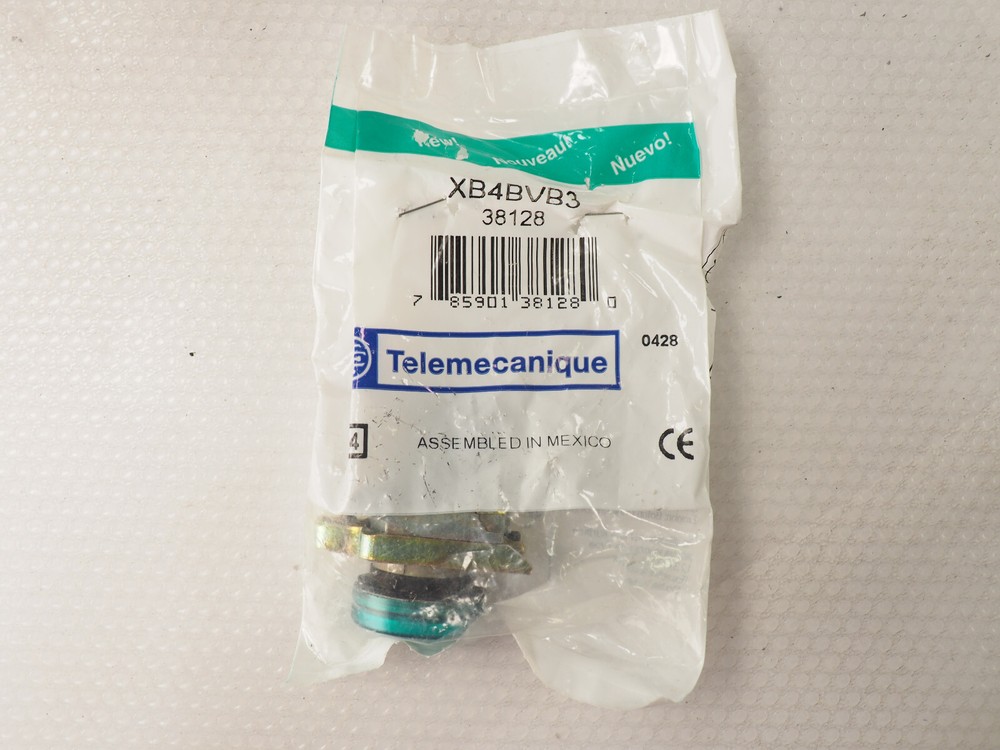 TELEMECANIQUE XB4BVB3 38128 Green Push Button Light Module